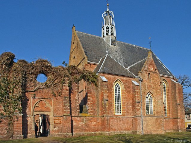 Ruïnekerk Bergen Noord Holland 
